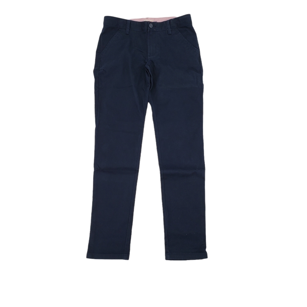 NWT Cat & Jack Girls School Uniform Pants Size 14 - Four Pack Fighter Pilot Blue - Picture 2 of 8